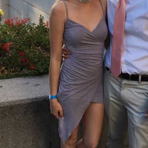 Lavender bodycon dress